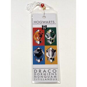 ANTIOCH by Trends HARRY POTTER 7.5" Hogwarts 4 House BOOKMARK + Tassle Cover NEW